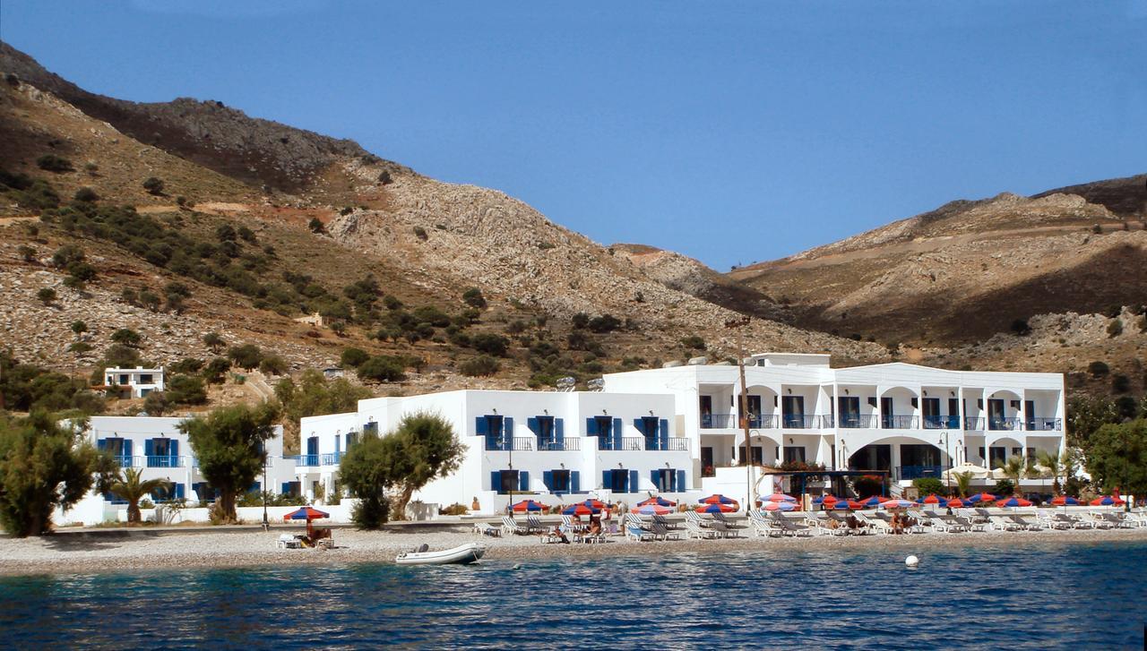 Hotel Eleni Beach Livadia  Bagian luar foto