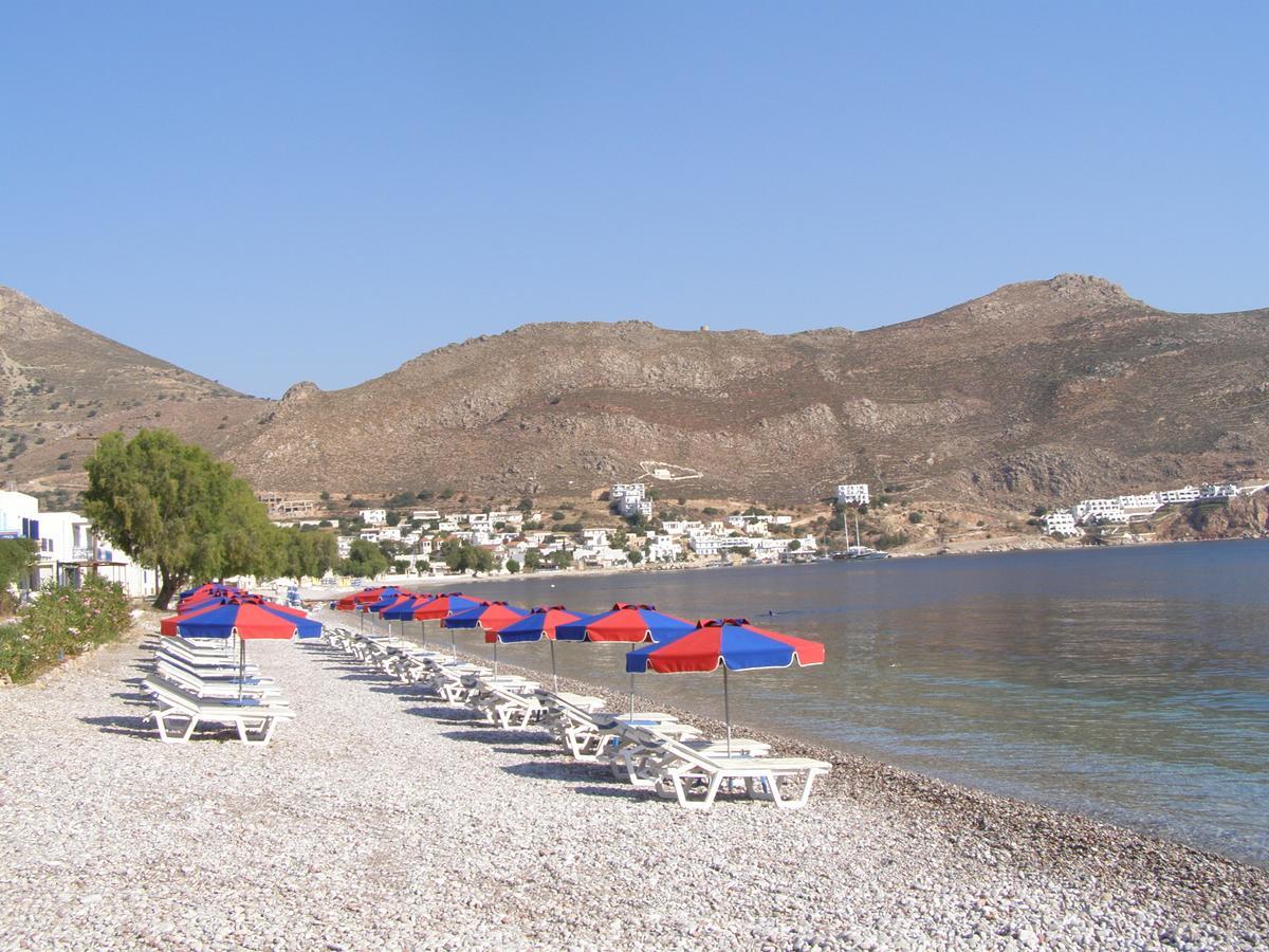 Hotel Eleni Beach Livadia  Bagian luar foto