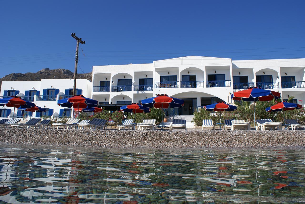 Hotel Eleni Beach Livadia  Bagian luar foto